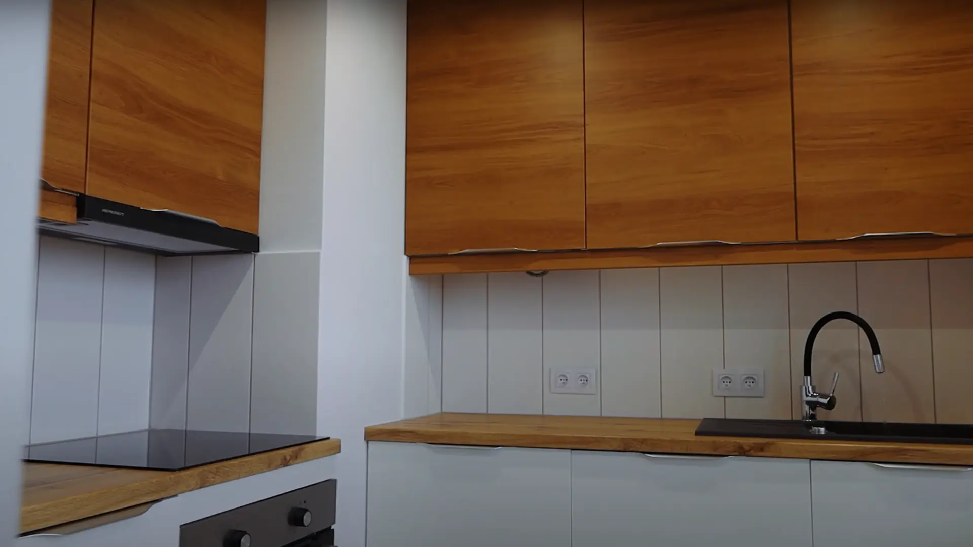 Zdjęcie z nagrywania mieszkania w Wodzisławiu Śląskim, kuchnia